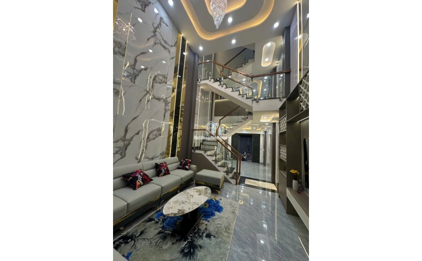 Nhà Mới SHR 5 tầng HXH 53m2, Vuông – Thạnh Lộc 29 Quận 12